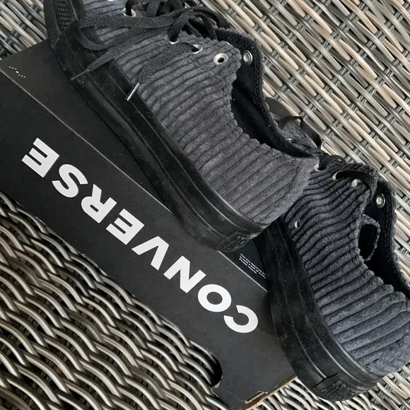 Converse Ctas Lift Platforms OX Black/Black/Black WMNS - Picture 15 of 16